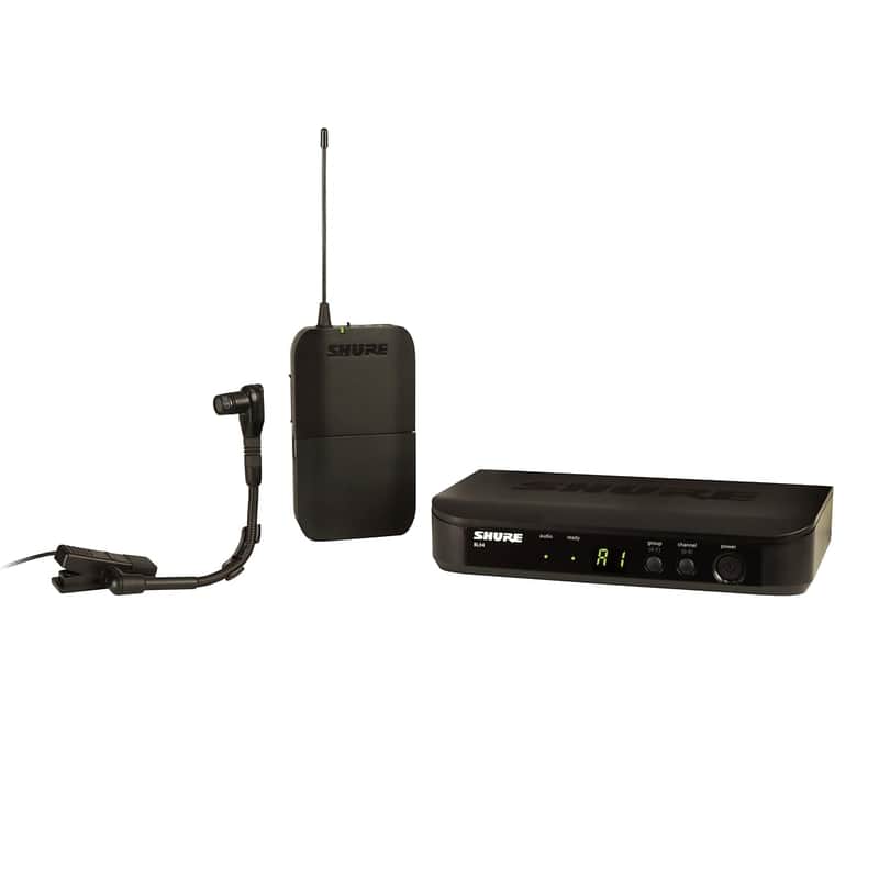 Shure BLX14/B98 Wireless Instrument System with Beta 98H/C Clip-on Gooseneck Microphone image 1