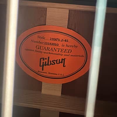 Gibson 1950’s J45 - Ebony image 4