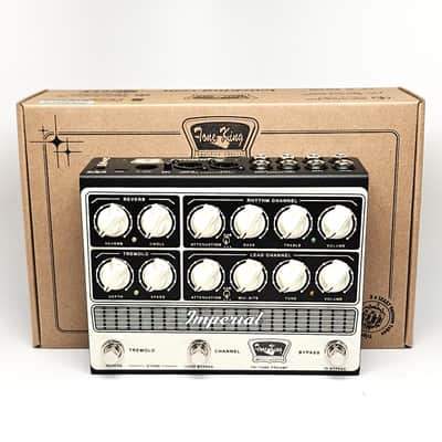 used Tone King Imperial Preamp Pedal, Mint Condition with Box, Paperwork & Power Supply! image 1