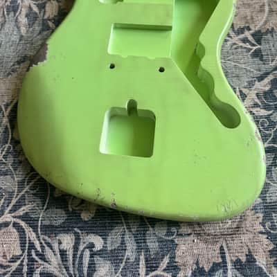 MJT Aged Guitar Finishes VTJ - Jazzmaster 2026 - Relic Surf Green Nitro image 6