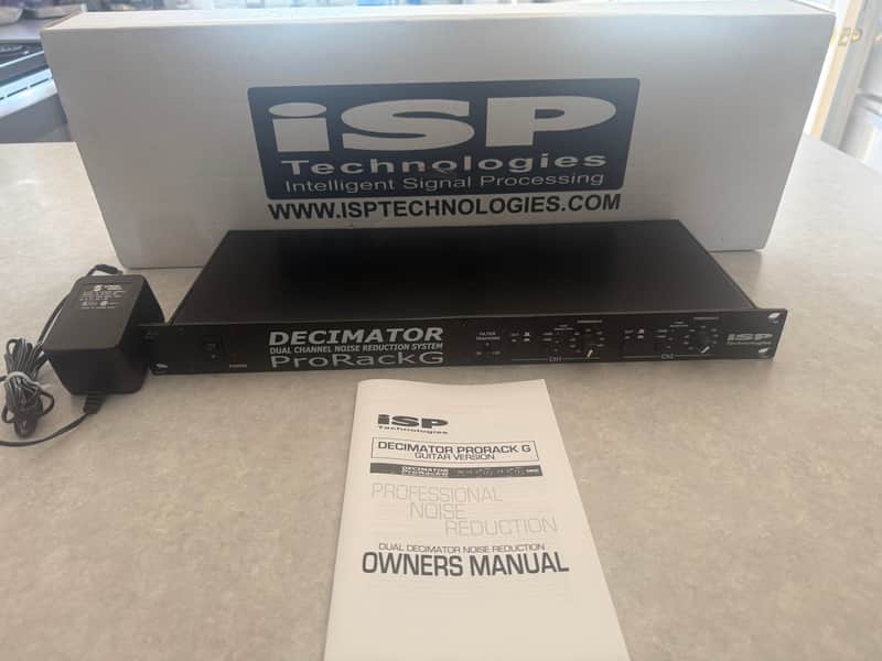ISP Technologies Decimator Pro Rack G Noise Reduction | Reverb