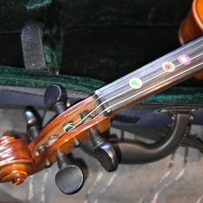 Suzuki Etude 220 Size 3/4 Violin, Japan, w/ case & bow, Very Good Cond image 10
