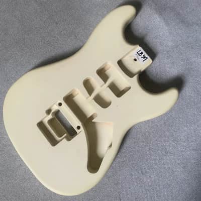 HSH White Stratocaster Strat Style Guitar Body image 1