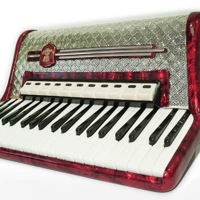 Weltmeister Accordion 120 Bass, German Full Size Keyboard Piano Accordian, New Straps and Soft Bag, 2730 image 8