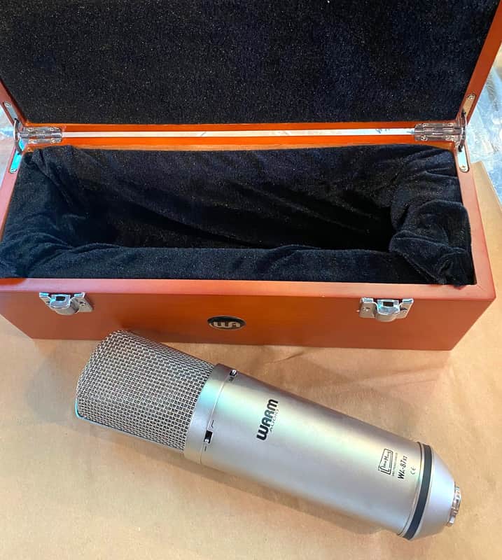 Warm Audio WA-87 R2 Large Diaphragm Multipattern Condenser Microphone 2020 - Present - Black image 1