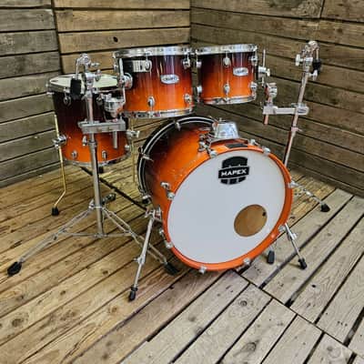 Drum Kit Acoustic Mapex PRO M Caramel Fade USED! RKMK150826 image 3