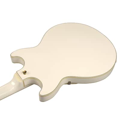 Ibanez AMH90-IV Artcore Expressionist Ivory + NEW image 4