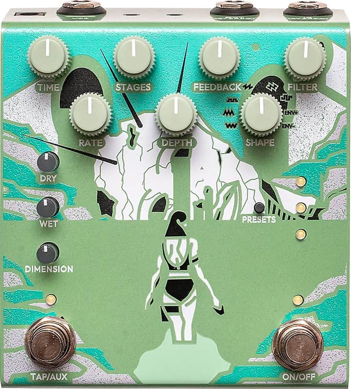 Old Blood Noise Endeavors Bathing Liminal Delay Effects Pedal, Algae image 1