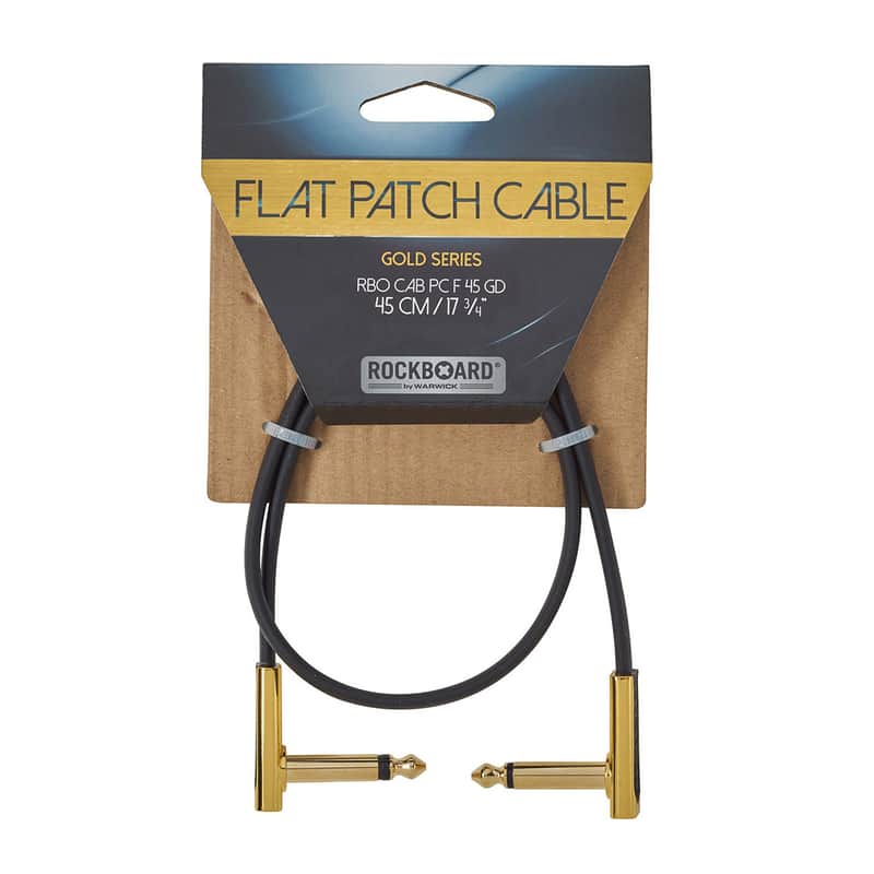 RockBoard GOLD Flat Patch Cable 45 cm image 1