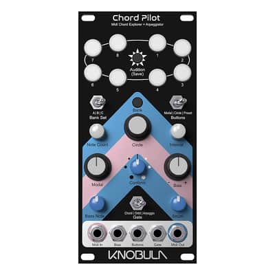 Knobula Chord Pilot Eurorack MIDI Chord Generator Module image 2