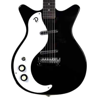 Daneletro 59 Mod New Old Stock Plus , Left Handed Black image 2