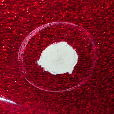 Ludwig  Super Classic Red Sparkle Bass Drum 22x14 60s image 13
