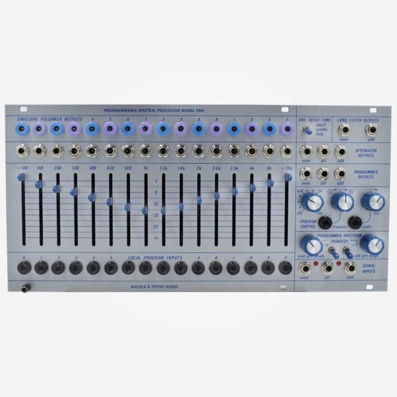 Tip-Top Audio Buchla 296t SPECTRAL PROCESSOR Eurorack Variable-Width Bandpass Filter, Eq, Filter, Mono to Stereo Effect and Envelope Follower Module image 1