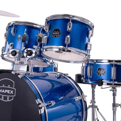 Mapex Drum Kit Comet Series Fusion Indigo Blue CM5044FTC-IB image 5