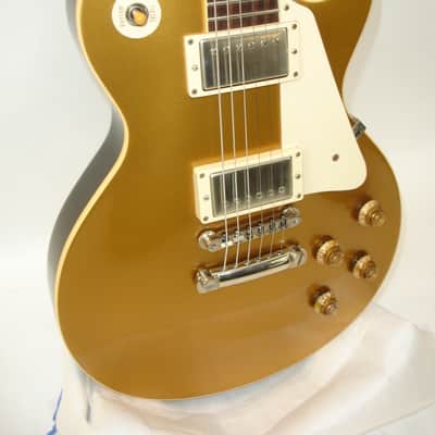 2007 Gibson LPR-7 Custom 1957 Les Paul Goldtop Darkback Reissue Electric Guitar, Double Gold, VOS w/ Case image 3