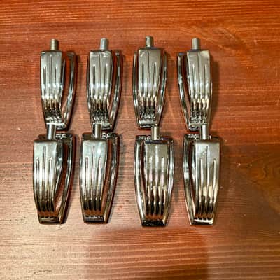 Ludwig Large Classic Lugs (8) 60's/70's - Chrome image 1