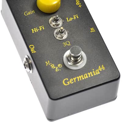 Homebrew Electronics Germania 44 Treble Booster Effect Pedal w/ Cables! image 2
