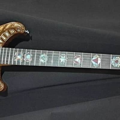 Electric Guitar Handmade by Blueberry Guitars Double Cutaway Seymour Duncan Pickups image 19