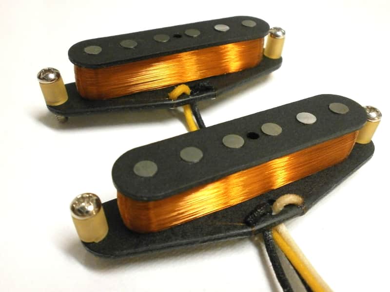 Duo Sonic 1956-63 HOT Guitar Pickups SET Bridge Neck Mustang  VINTAGE CORRECT Fender Custom Shop Q image 1