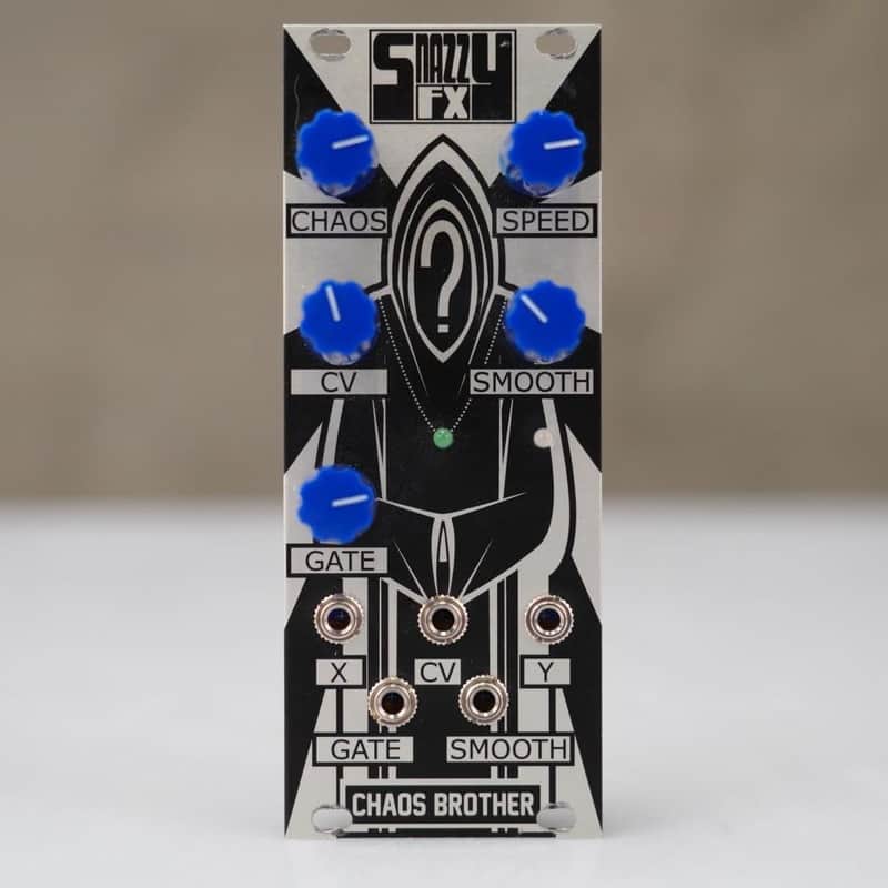 Snazzy FX Chaos Brother Eurorack Module w/ Patch Cables #58601 image 1