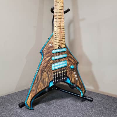 Barlow Guitars Vulture 2020 Phoebe / Flame Maple / Zebrawood image 2