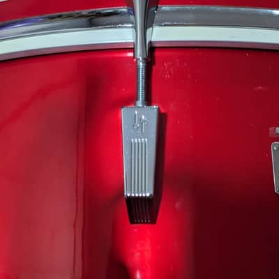 Sonor Made in Germany Mid 70's Champion Red 4 Pc Drum Set 22, 16, 8, 9, Clean! image 4