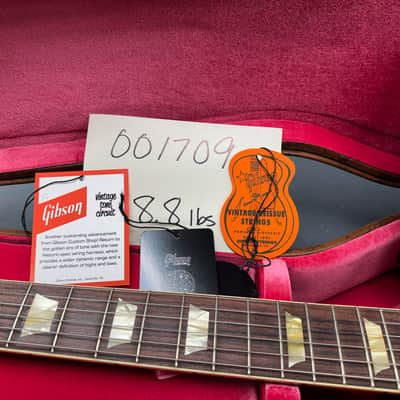 Gibson Custom Les Paul 60th Anniversary Limited Edition V2 2020 - Tomato Soup Burst #001709 image 16