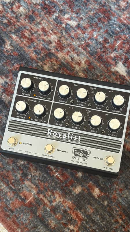 Tone King Royalist Preamp 2026 - Present - Black / Silver image 1
