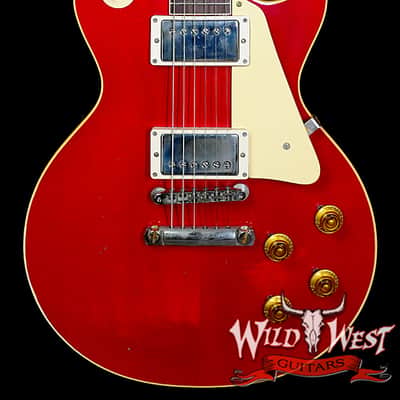 Gibson Custom Shop M2M 1958 Les Paul Standard Murphy Lab Light Aged Sweet Cherry Red 8.90 LBS image 1