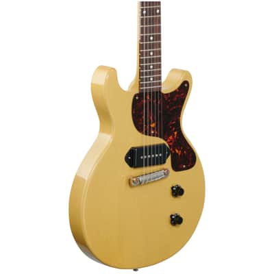 Gibson Custom Shop 1958 Les Paul Junior Double Cut Reissue Electric Guitar, TV Yellow image 3