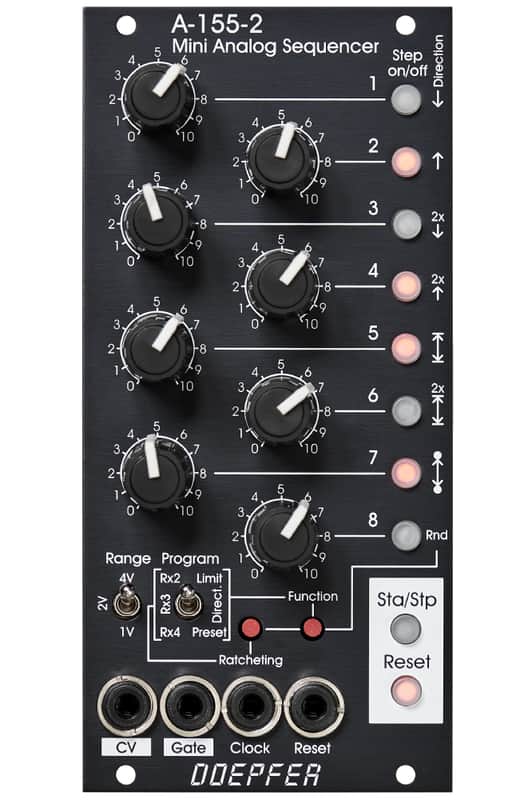 Doepfer A-155-2v Miniature sequencer eurorack module, vintage edition image 1