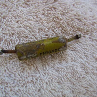 Vintage Chicago Condenser Corp Capacitor Vintage Amplifier Or Guitar Capacitor Vintage Amp/Guitar Part .05MFD 200 VDC image 3