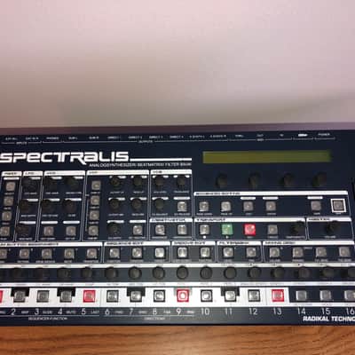 Radikal Technologies Spectralis synth workstation + Pelican. Analog filter/filterbank, load samples image 13