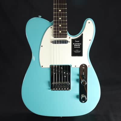 Fender Player II Telecaster Rosewood Fingerboard Aquatone Blue 076 image 9