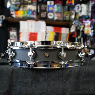 DW Collector's Series Pi - Carbon Fiber - 3.14" x 14" Piccolo Snare Drum image 11
