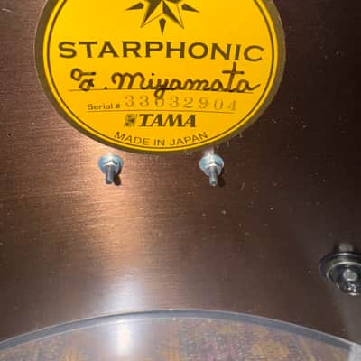Tama PBB146 Starphonic Bell Brass 6x14" Snare Drum 2023 - Brass image 6