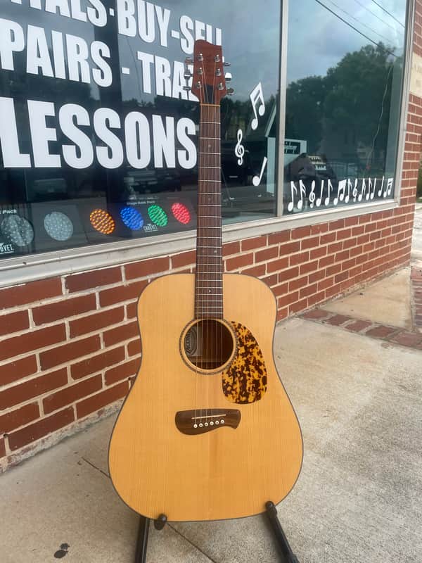 Tacoma DM9 USA 2002 All SOLID TONE WOODS! Spruce Top, Mahogany Back and Sides, Rosewood Fretboard. Includes sturdy gig bag. image 1