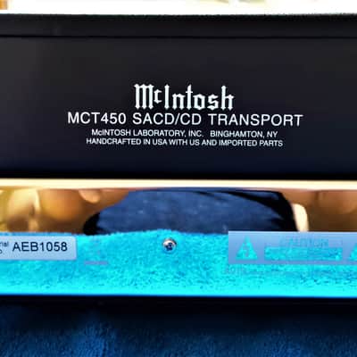 *McIntosh* MCT450 SACD / CD Transport; MCT-450 ONE-OWNER MINT-CONDITION image 13