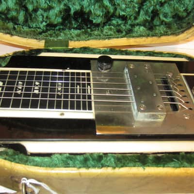 National New Yorker Art Deco Lap Steel 1940s - Black and White image 2