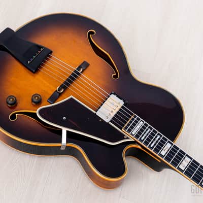 1983 Ibanez JP20 Joe Pass Signature Archtop Electric Guitar Sunburst w/ Super 58 & Case, Japan Fujigen image 11