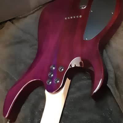 Legator Ninja N6SS(WATCHLIST OFFER)Super Shred Series Ultra-Fast Neck Profile, Ebony, Stainless Steel Frets, Locking Tuners! 2024 - Magenta Burl image 13
