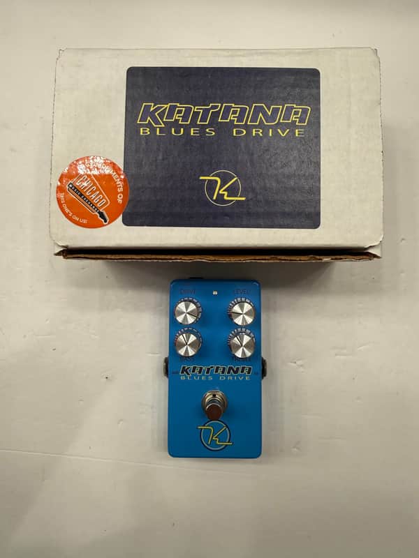 Keeley Electronics Katana Blues Drive Overdrive Guitar Effect Pedal + Box image 1