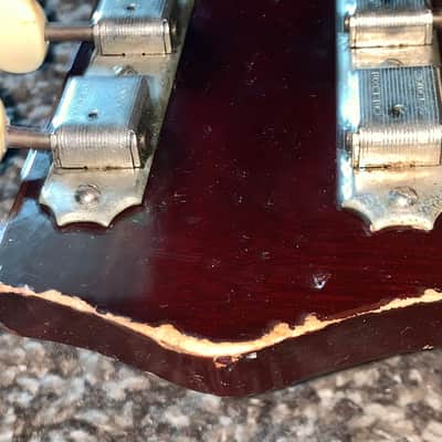 Vintage Harmony Rocket hollow body electric guitar made in usa image 6