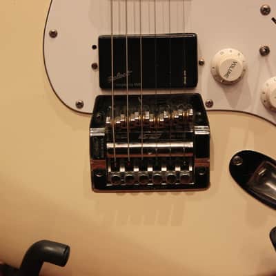 Vintage 1984 Fender Squier Japan Stratocaster Guitar w/ USA Kahler & EMG Pups image 8