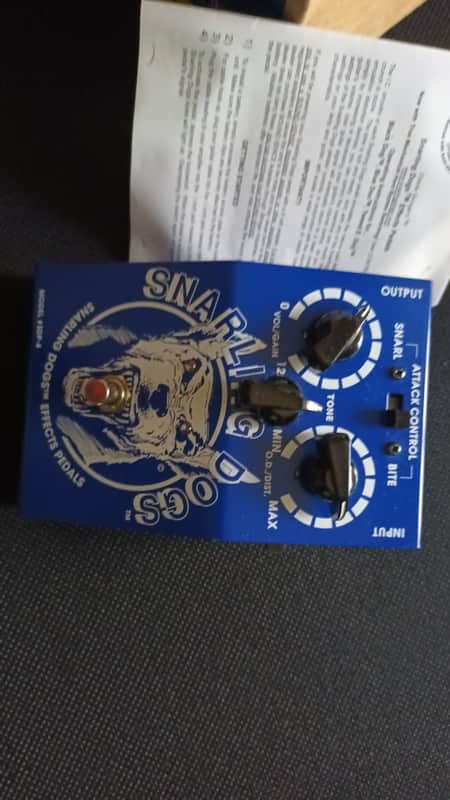 Snarling Dogs Blue Doo Overdrive image 1