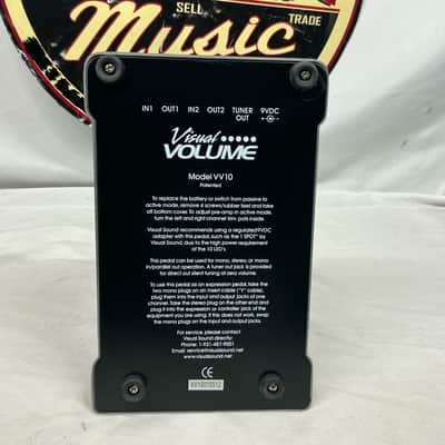 Visual Sound Limited 10th Anniversary Edition Model VV10 Visual Volume Pedal with Box image 7