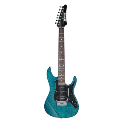 Ibanez Premium AZ447P1QM-COB Cosmic Blue - Electric Guitar image 1