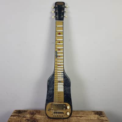 1957 Supro Lap Steel Mother of Pearl image 5