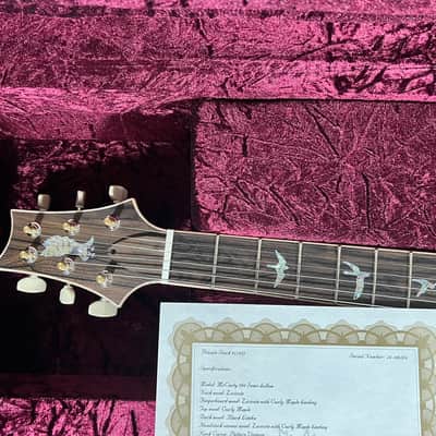 PRS McCarty 594 Semi-Hollow Private Stock Rainforest Glow image 6