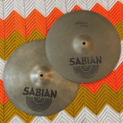 Sabian AA 14β Rock Hats 1990βs - Made in Canada π¨π¦! - Beautiful Cymbals! - image 1